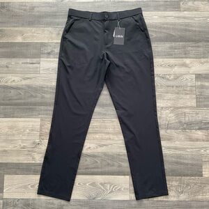 34x32 NWT Libin Golf Pants Men’s Black Waterproof UPF 50+ Performance Stretch